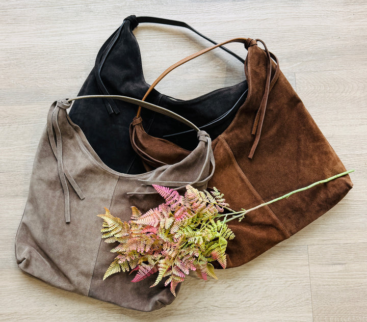 Borsa Nodo Suede