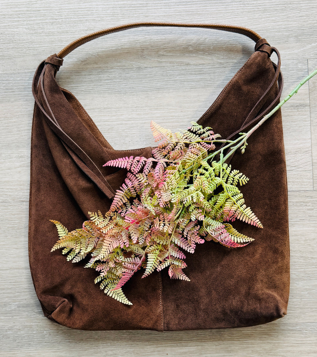 Borsa Nodo Suede