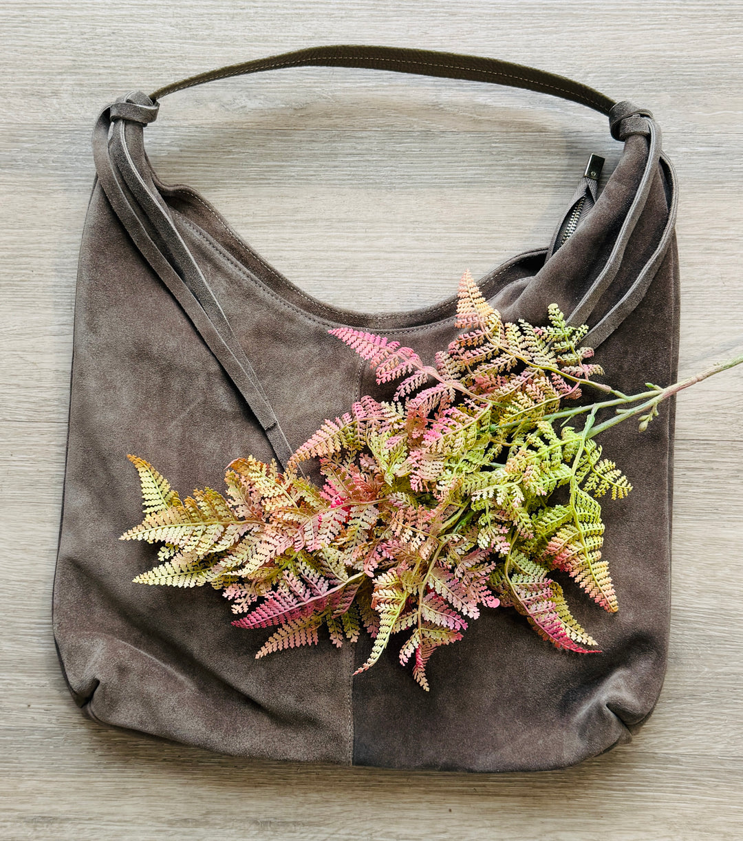Borsa Nodo Suede