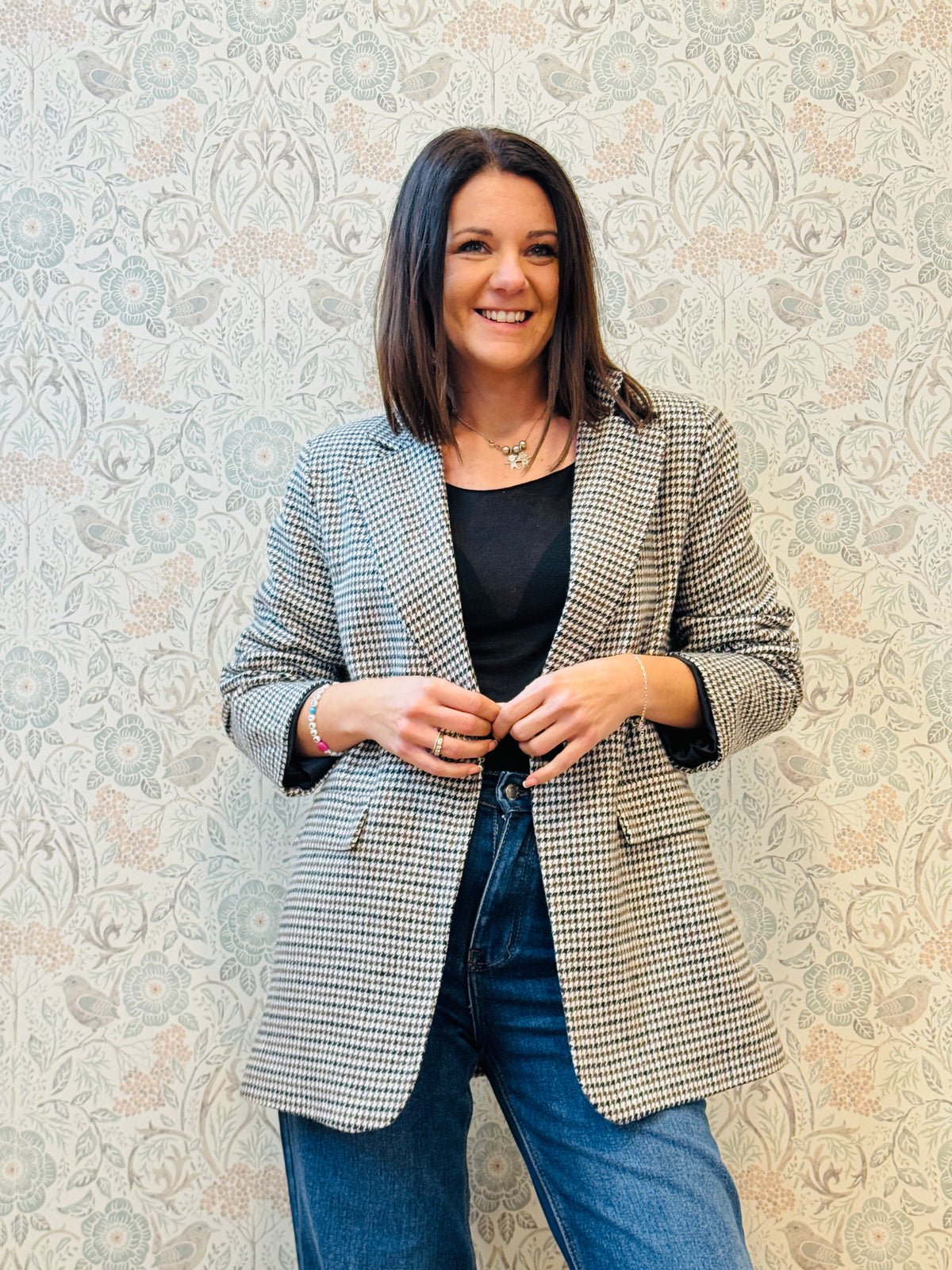 LVP Blazer Over Check