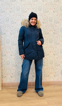 Giacca Parka Svizzera Blu