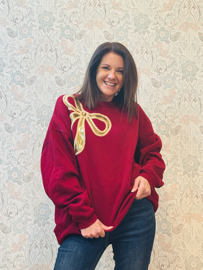 LVP Felpa Merry Fiocco