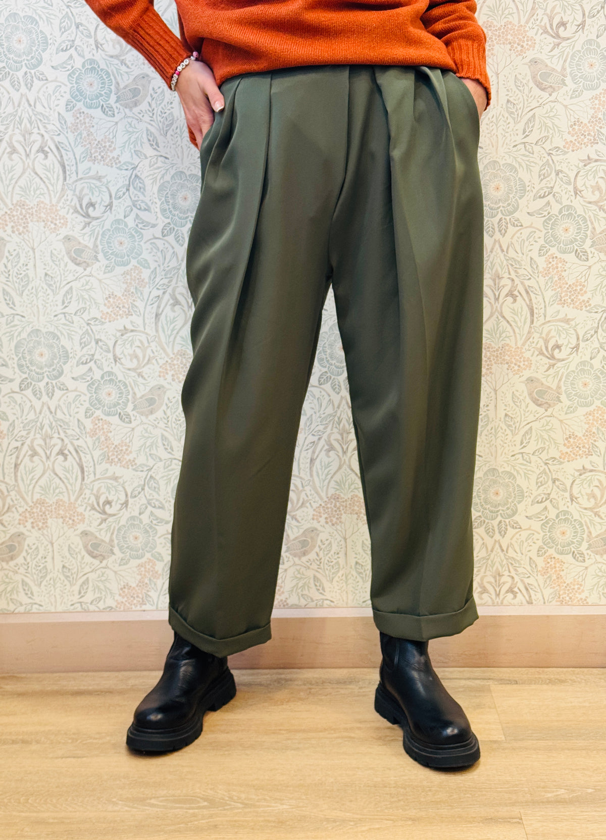LVP Pantalone Iris Verde