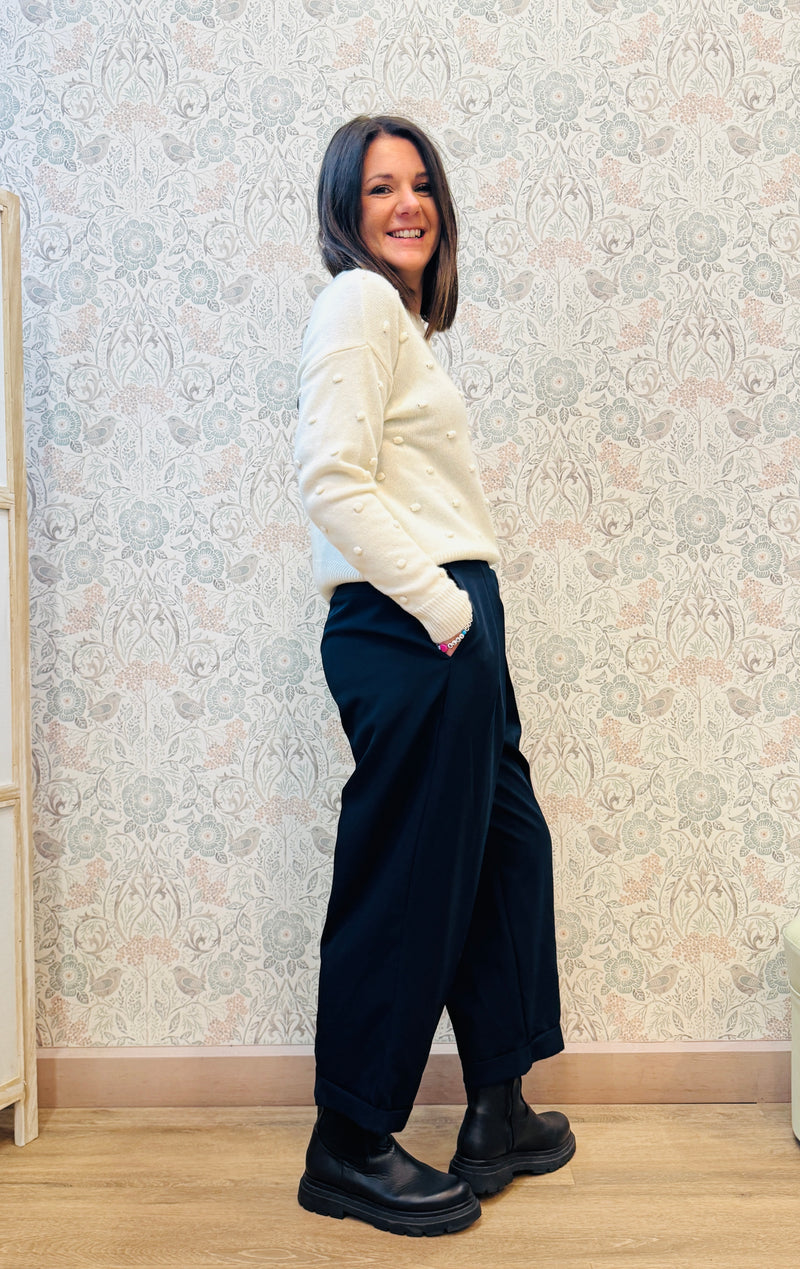 Pantalone Iris Blu