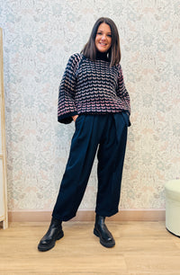 Maglione Dolcevita Butterfly