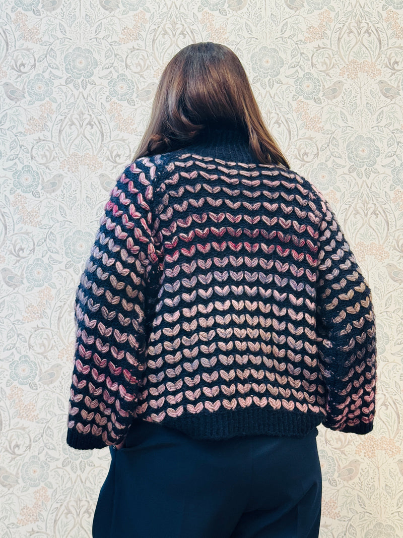 Maglione Dolcevita Butterfly