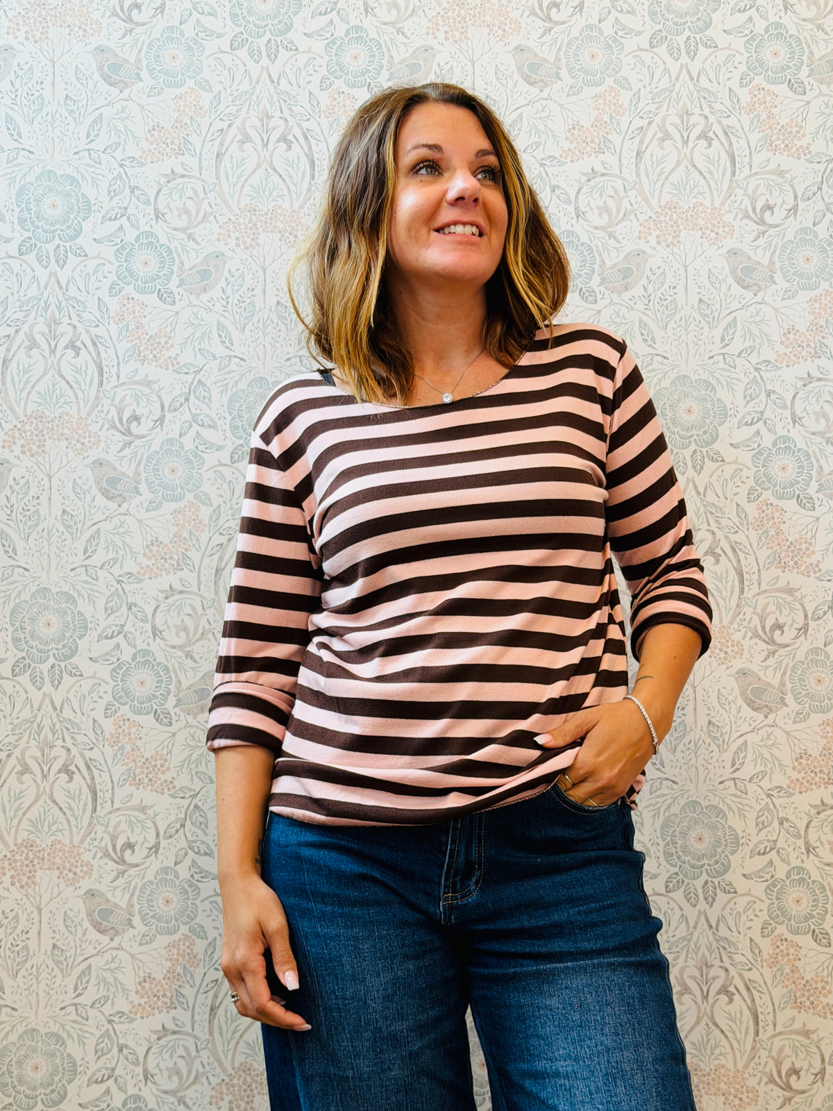 Maglia Easy Slim Righe