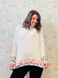 LVP Maglione Dolcevita Rainbow
