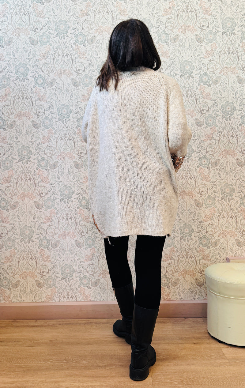 Maglione Dolcevita Luccichio