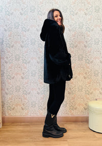 Giacca Pellicciotto Black