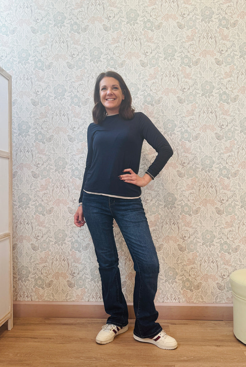 T-shirt Manica Lunga Bodycon Profili