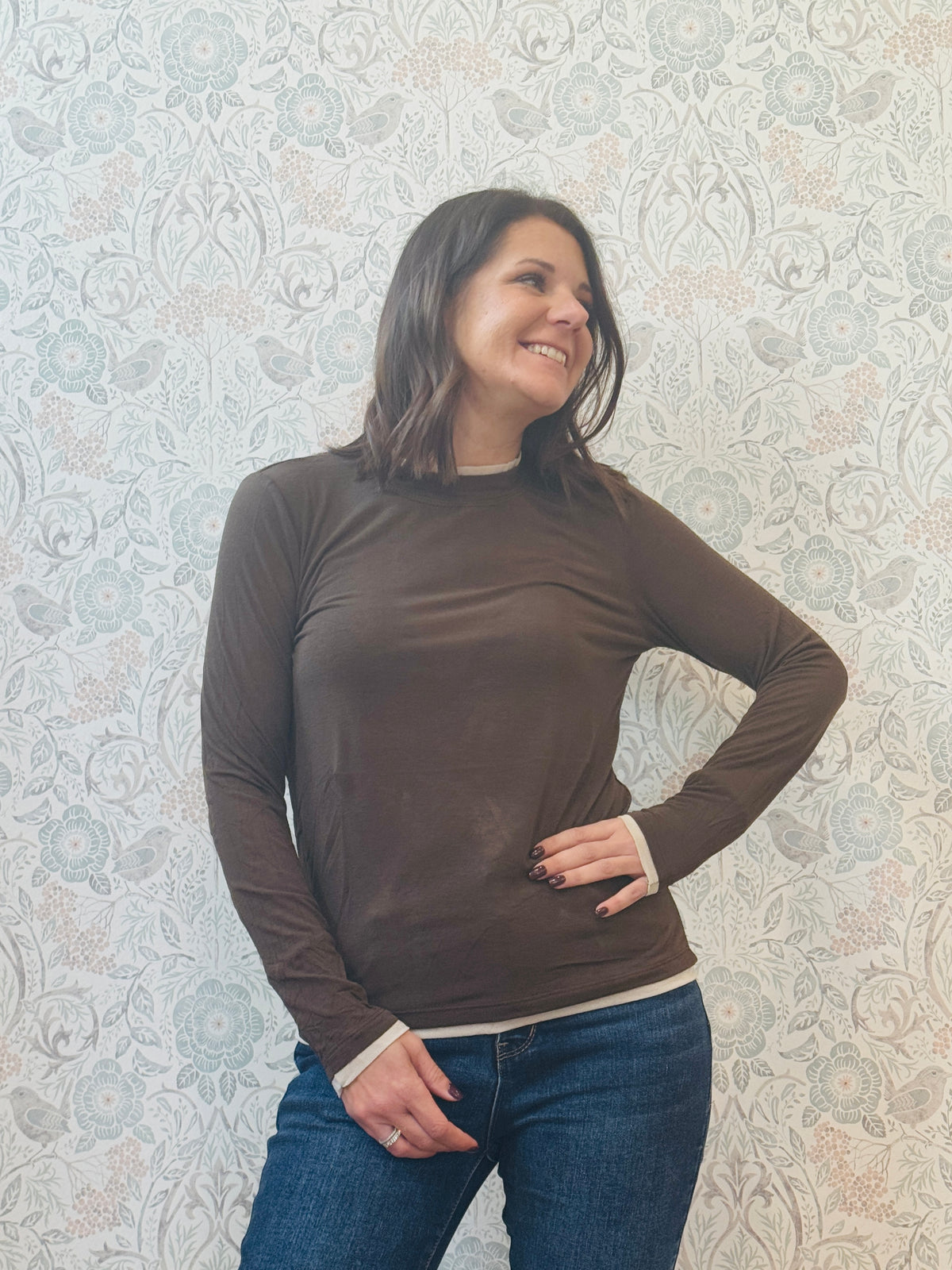 T-shirt Manica Lunga Bodycon Profili