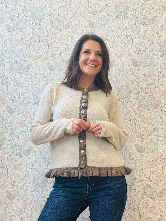 Cardigan Martina Volant