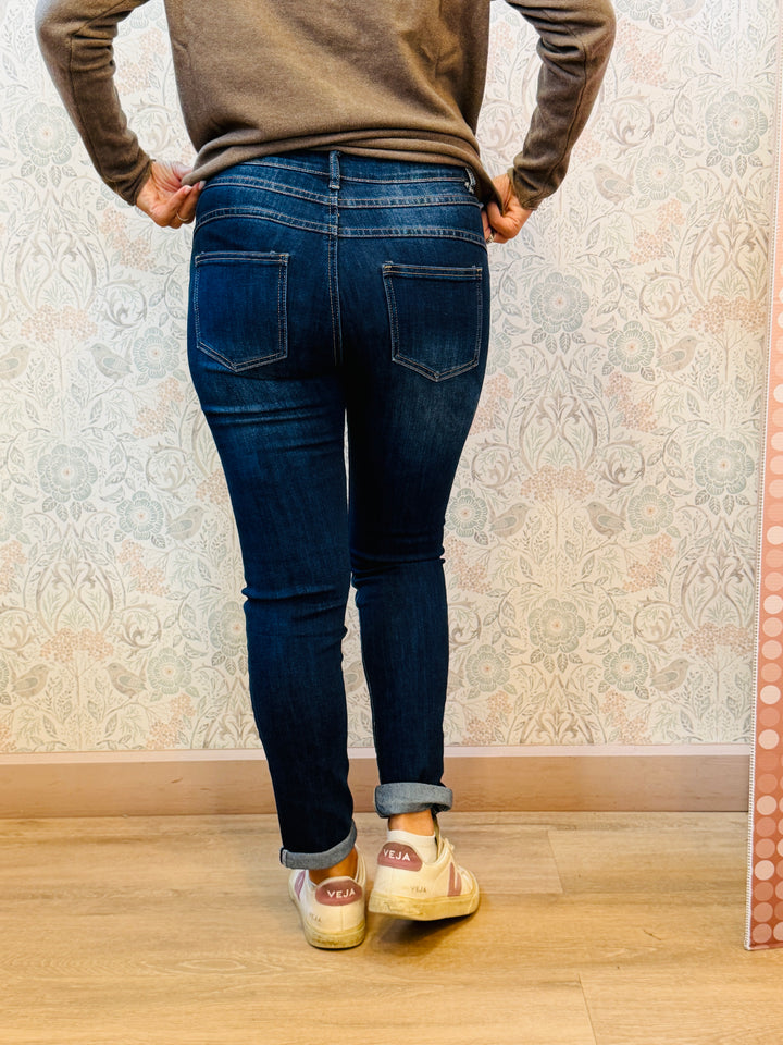 Jeans Slim Blu