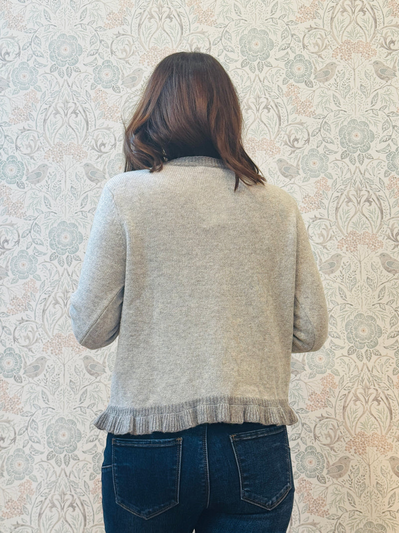 Cardigan Martina Volant