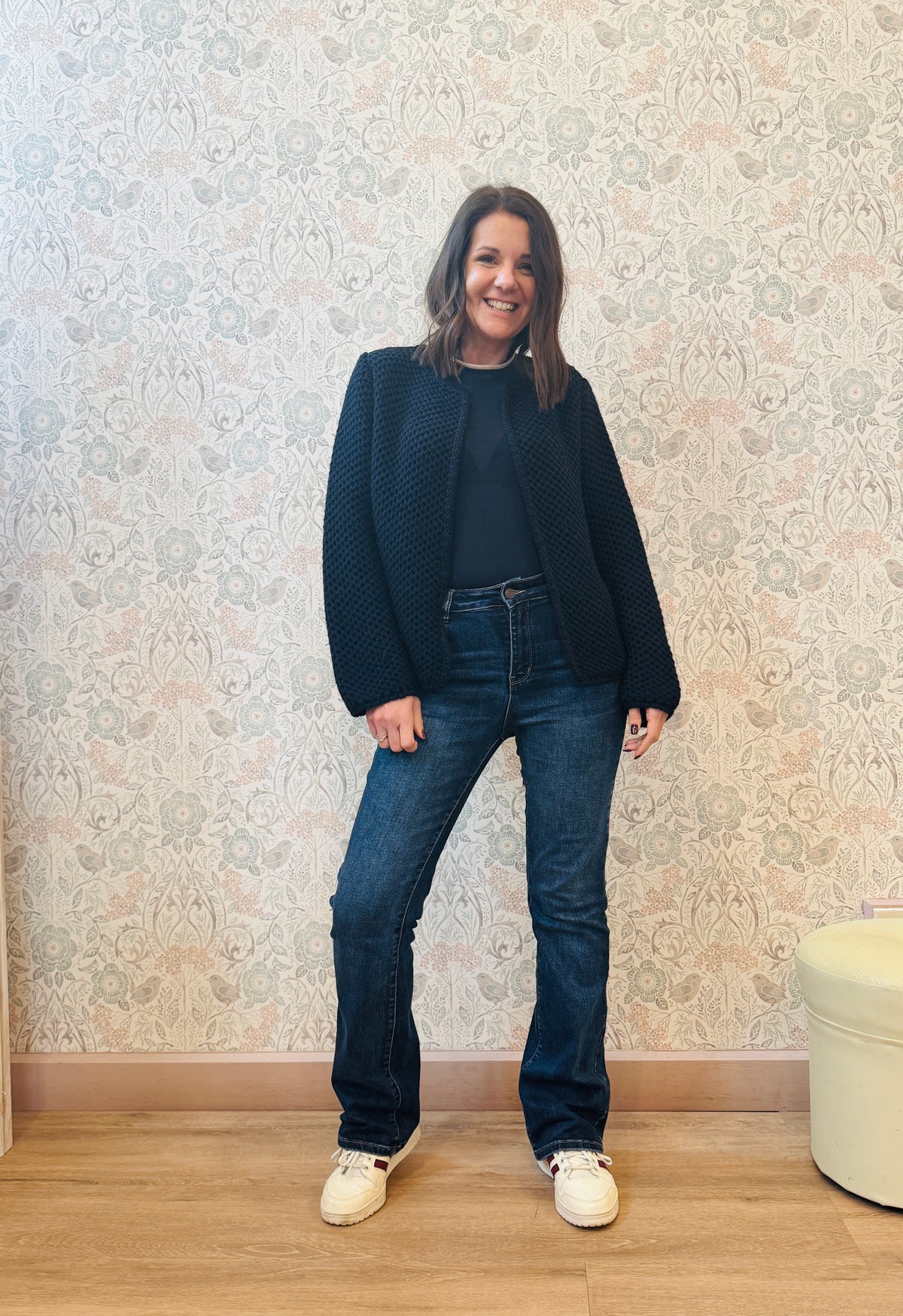 Cardigan Corto Mohair