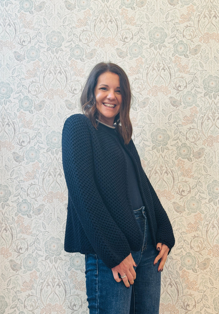 Cardigan Corto Mohair