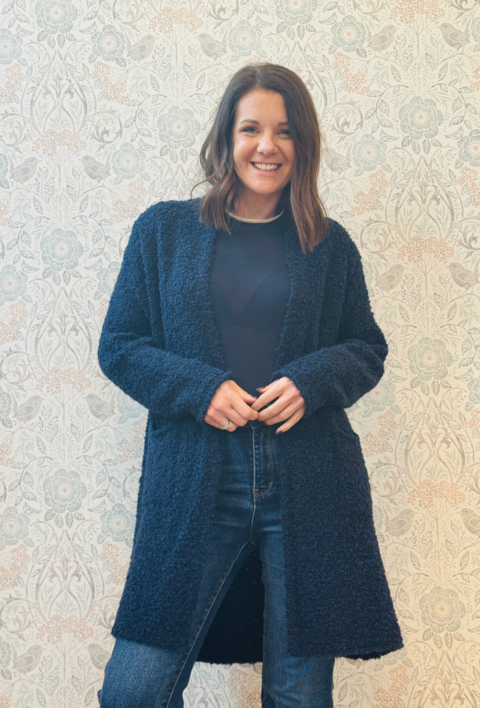 Cardigan Lungo Teddy