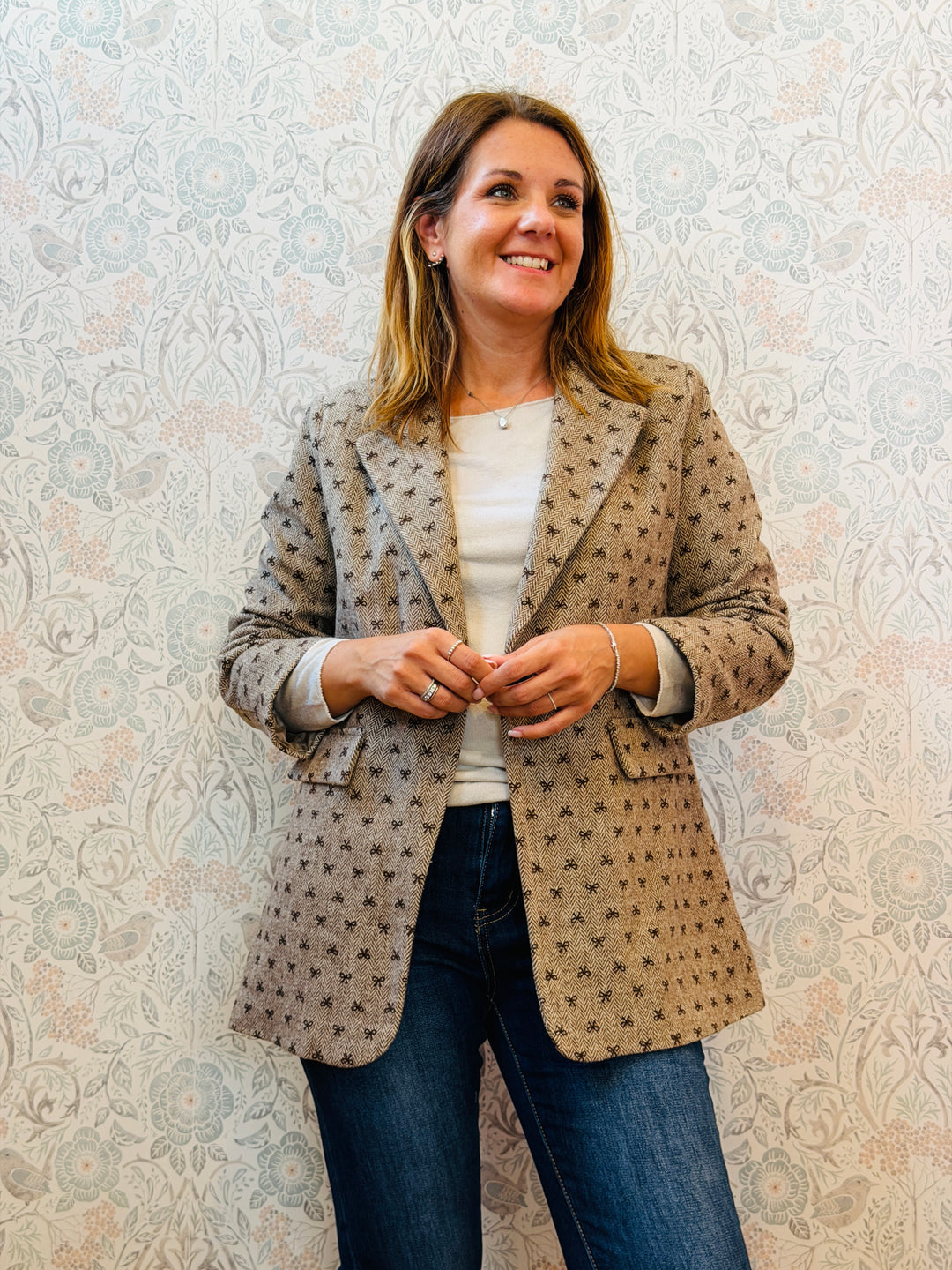 Blazer fiocchetti