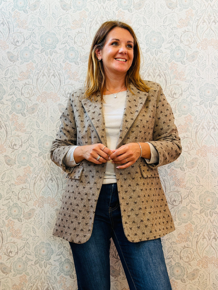Blazer fiocchetti