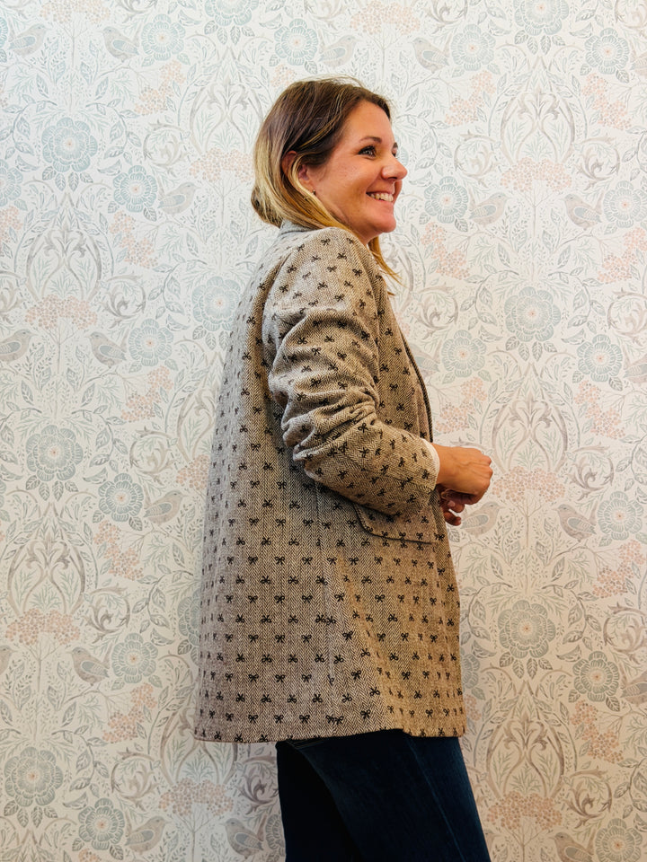 Blazer fiocchetti