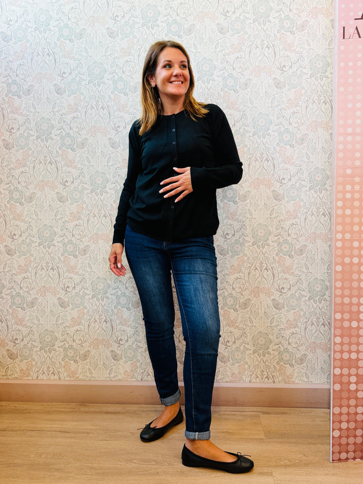 Cardigan Basic Bottoncini