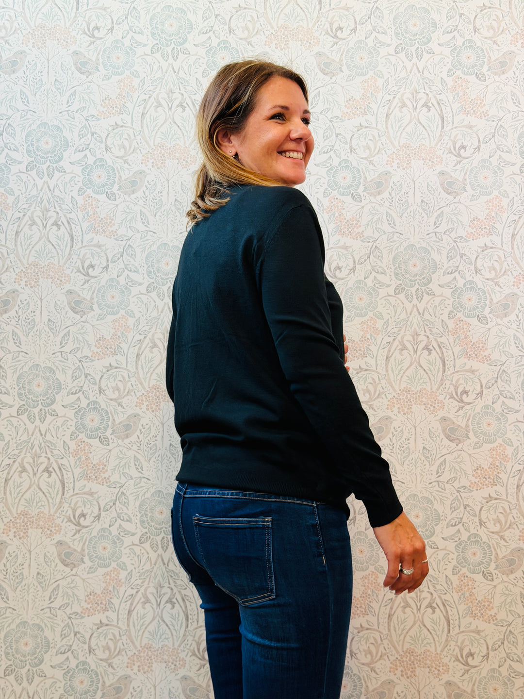 Cardigan Basic Bottoncini