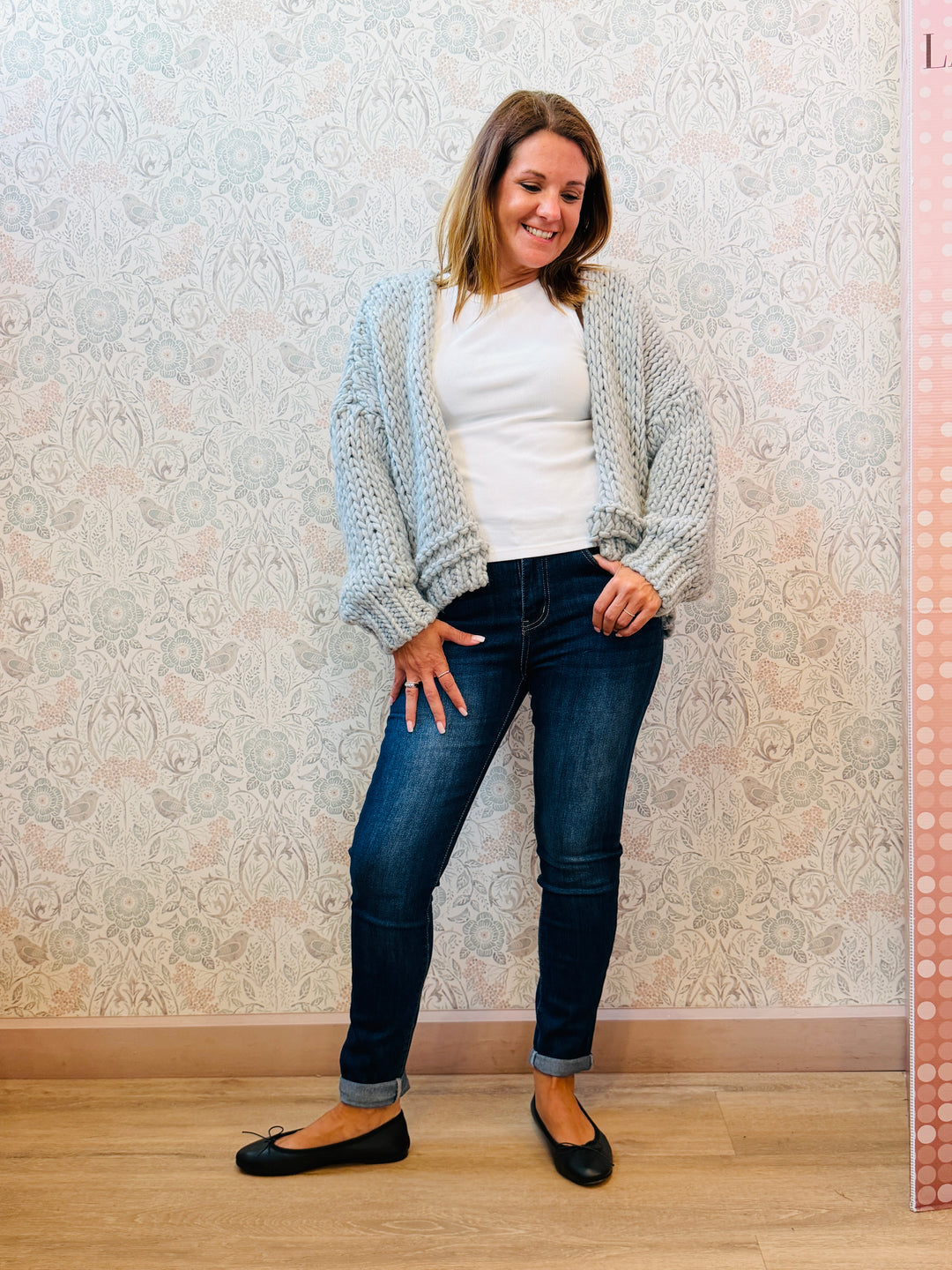 Cardigan Traforato Montagna