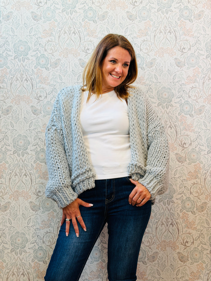 Cardigan Traforato Montagna