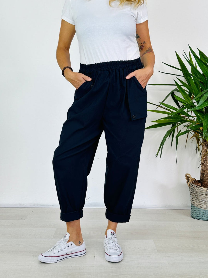 la valigia a pois Pantalone Cargo Autumn