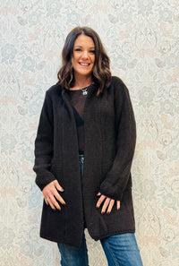 Cardigan Lungo Mohair