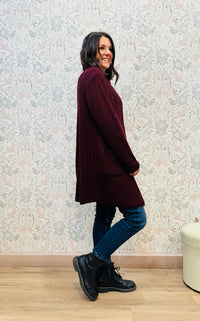 Cardigan Lungo Mohair
