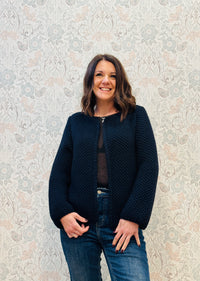 Cardigan Corto Mohair