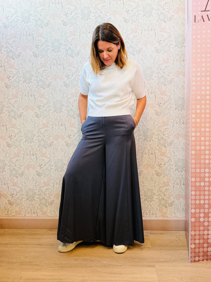 Pantalone Palazzo Ginevra Grigio