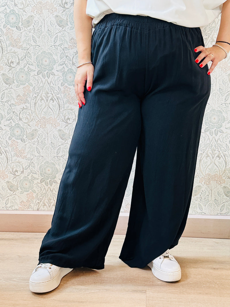 la valigia a pois Pantalone Curvy Soft