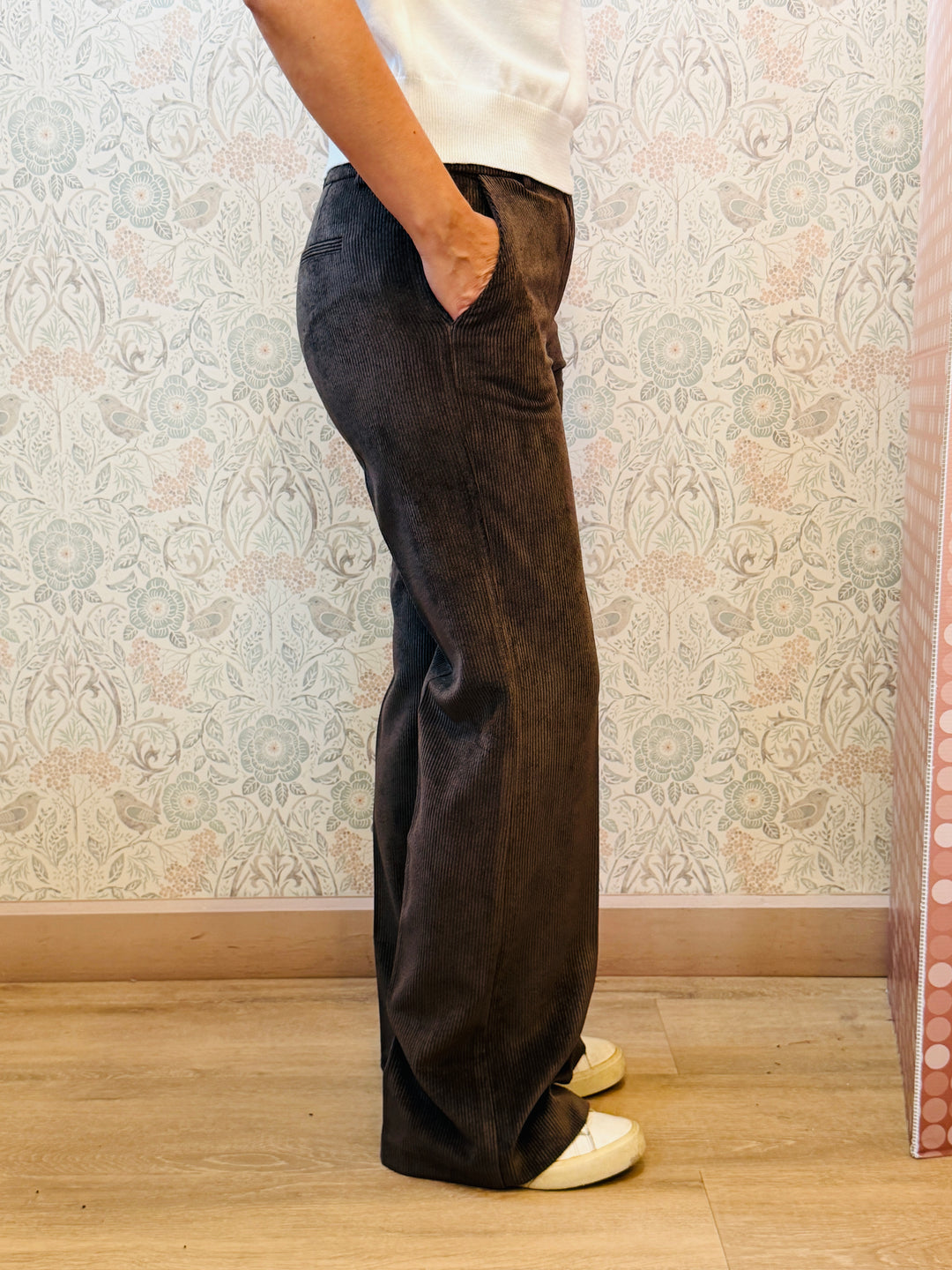 Pantalone Velvet Marrone