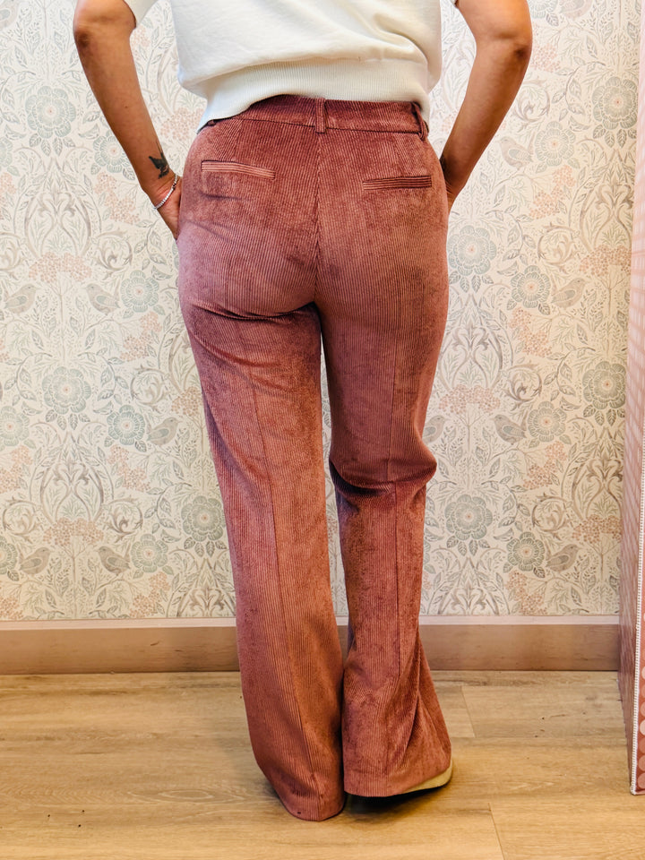 Pantalone Velvet Rosa 