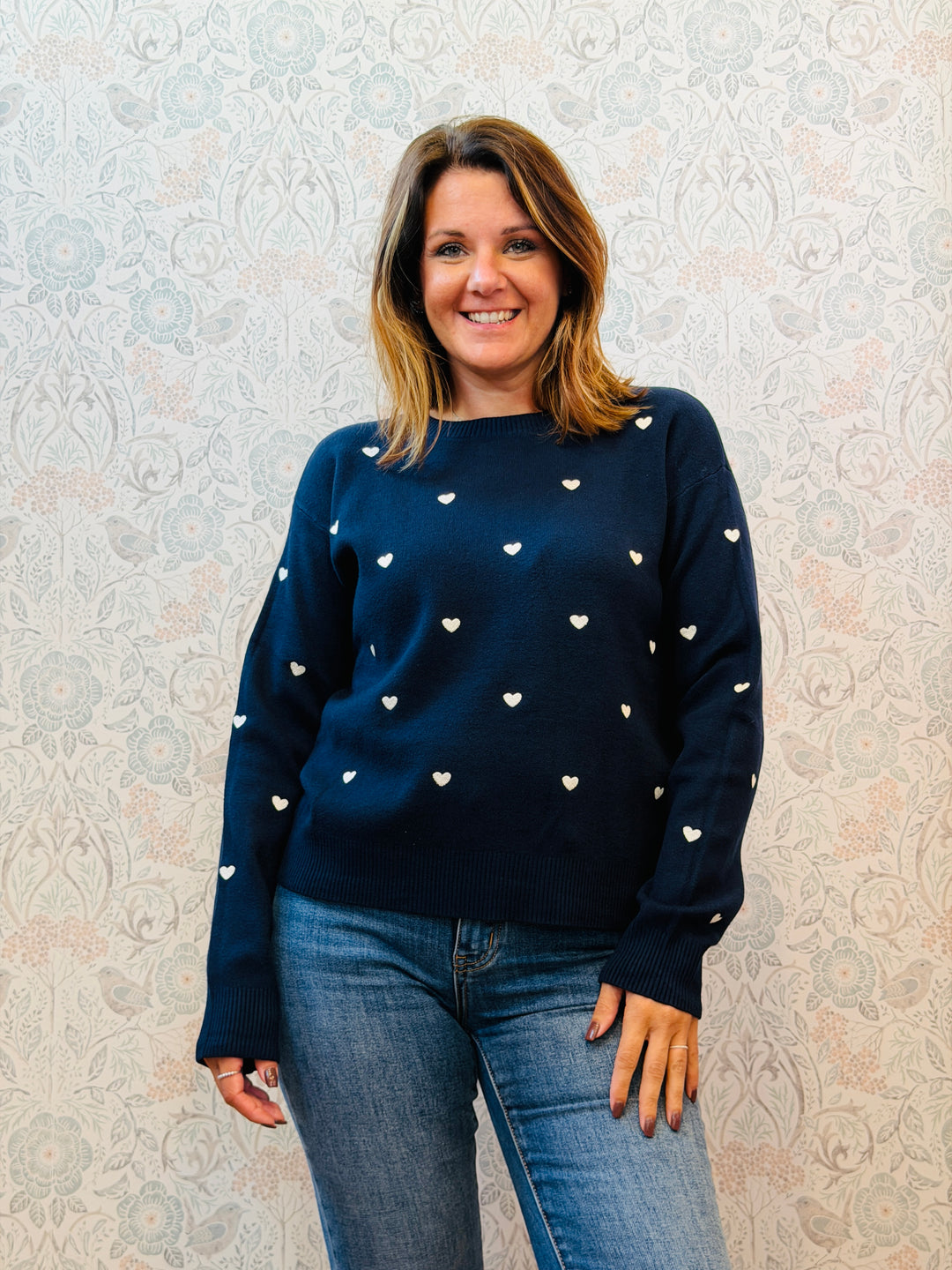 Maglione Cuoricini