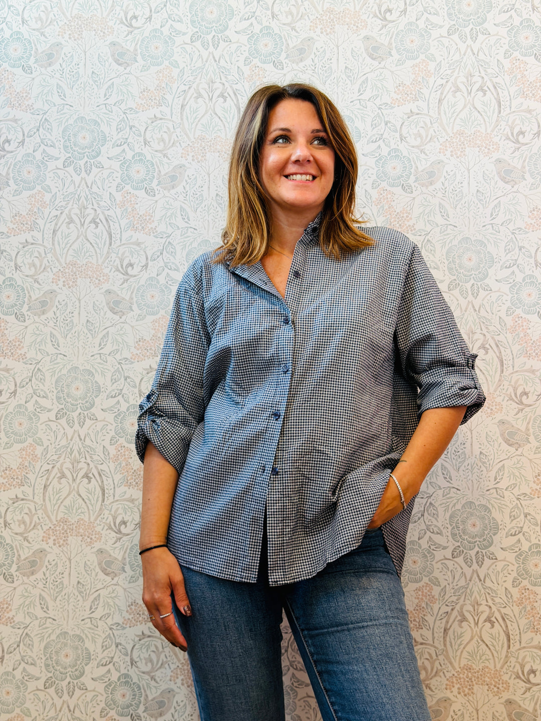 Camicia Vichy Daisy