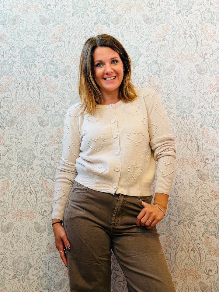 Cardigan Cuoricini