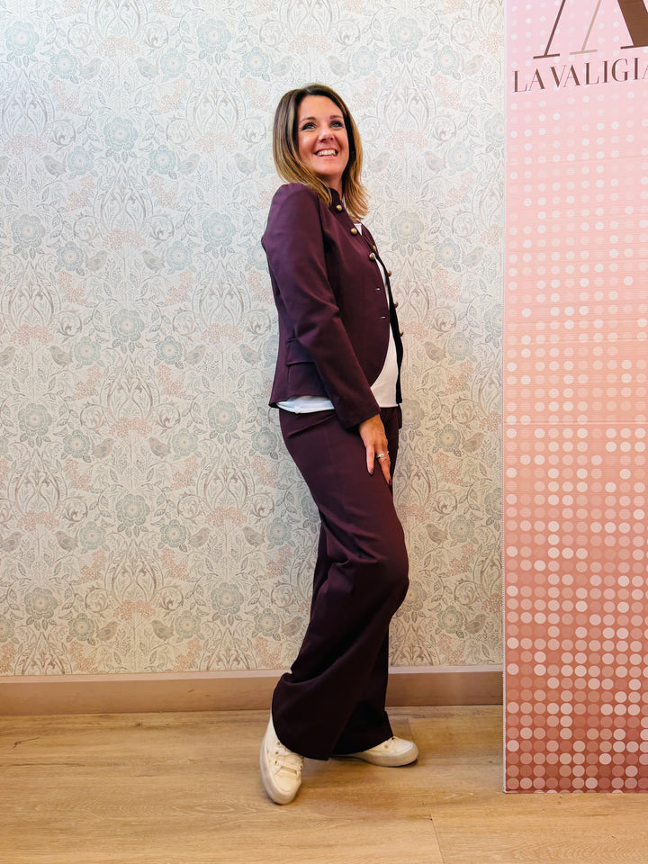 Pantalone Palazzo Tokyo Bordeaux