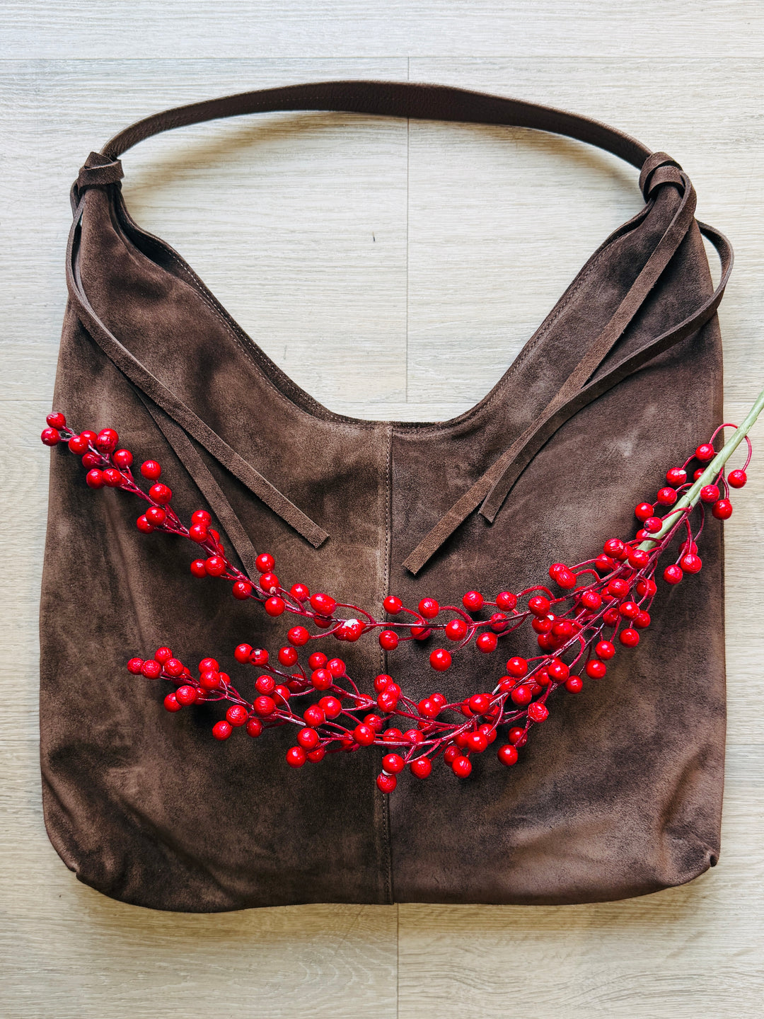 Borsa Nodo Suede
