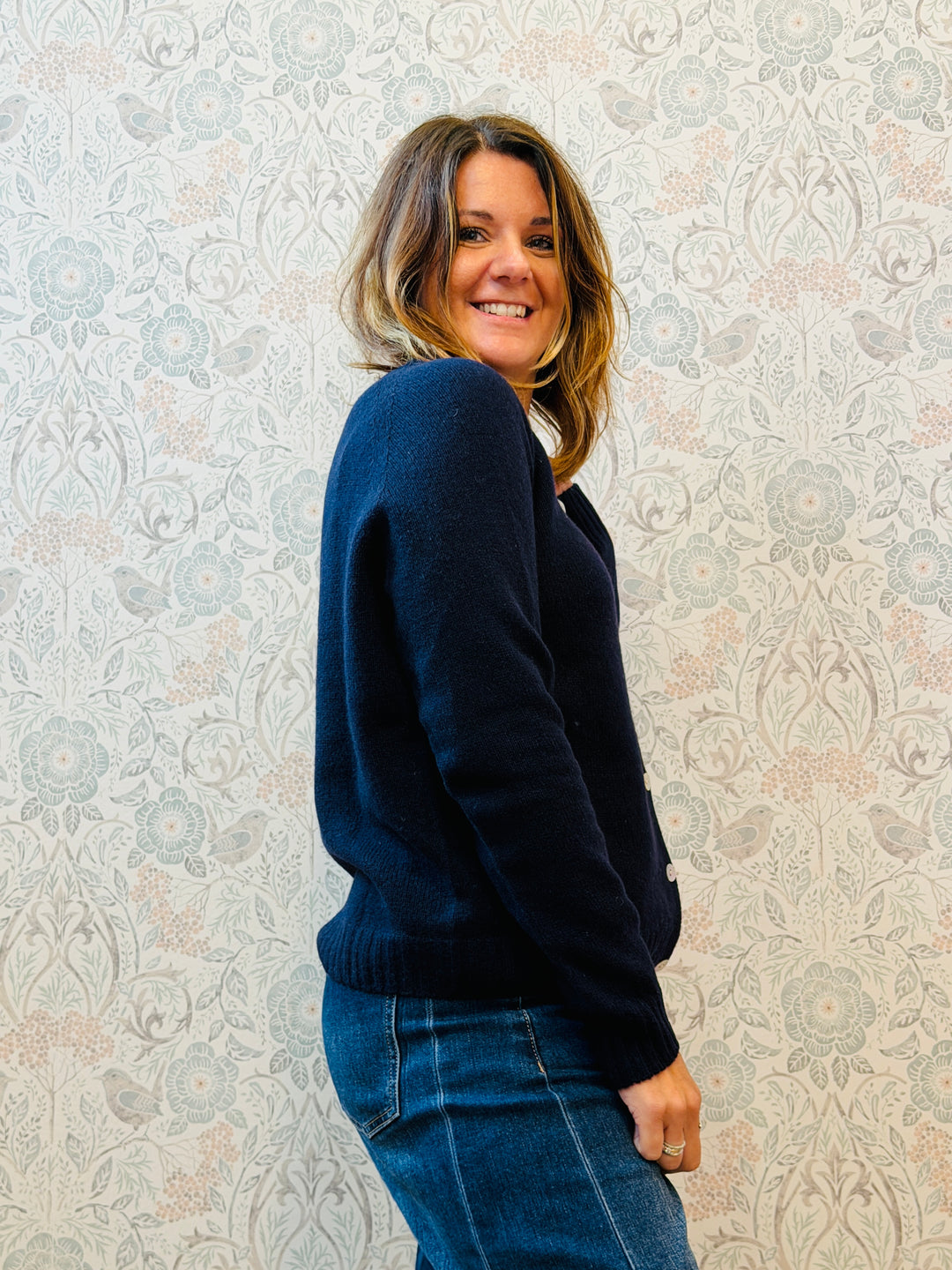 Cardigan 100% Cashmere Virginia 