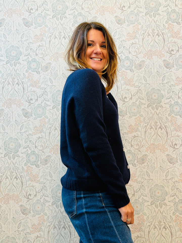 Cardigan 100% Cashmere Virginia 