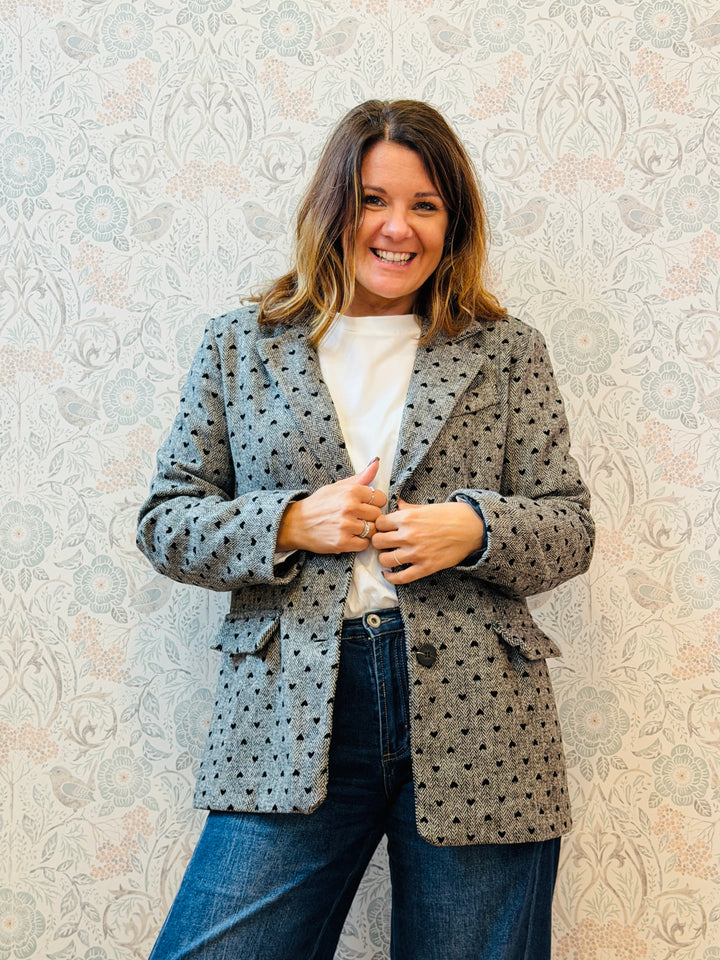 Blazer Over Cuoricini