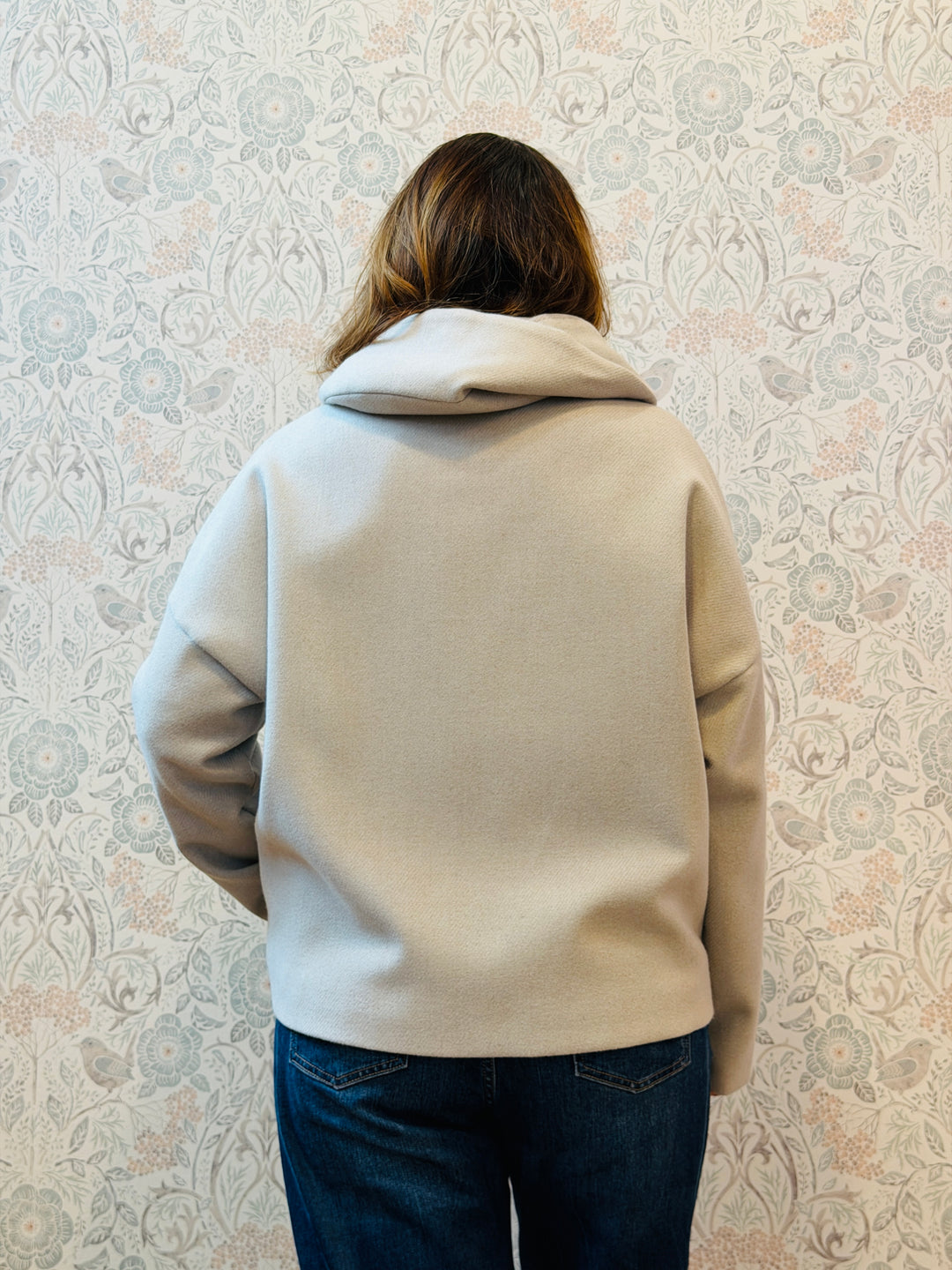 Giacca Cappuccio Grey