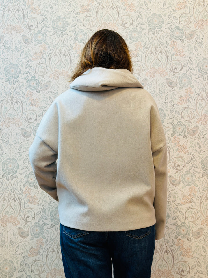 Giacca Cappuccio Grey