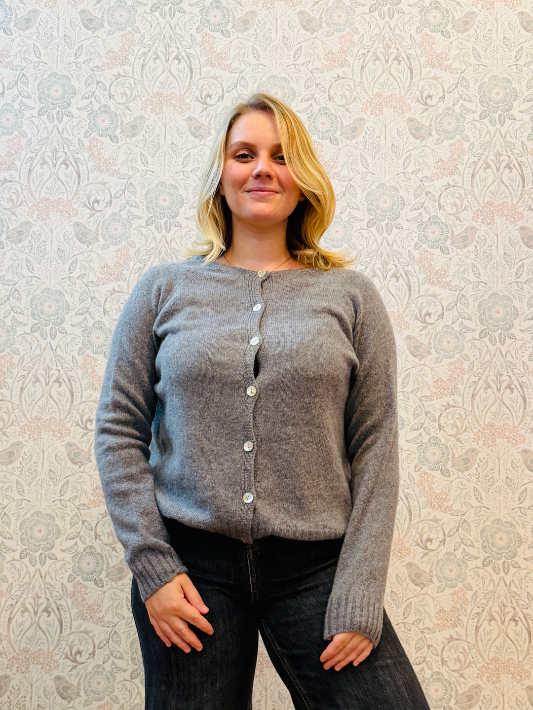 Cardigan 100% Cashmere Virginia 