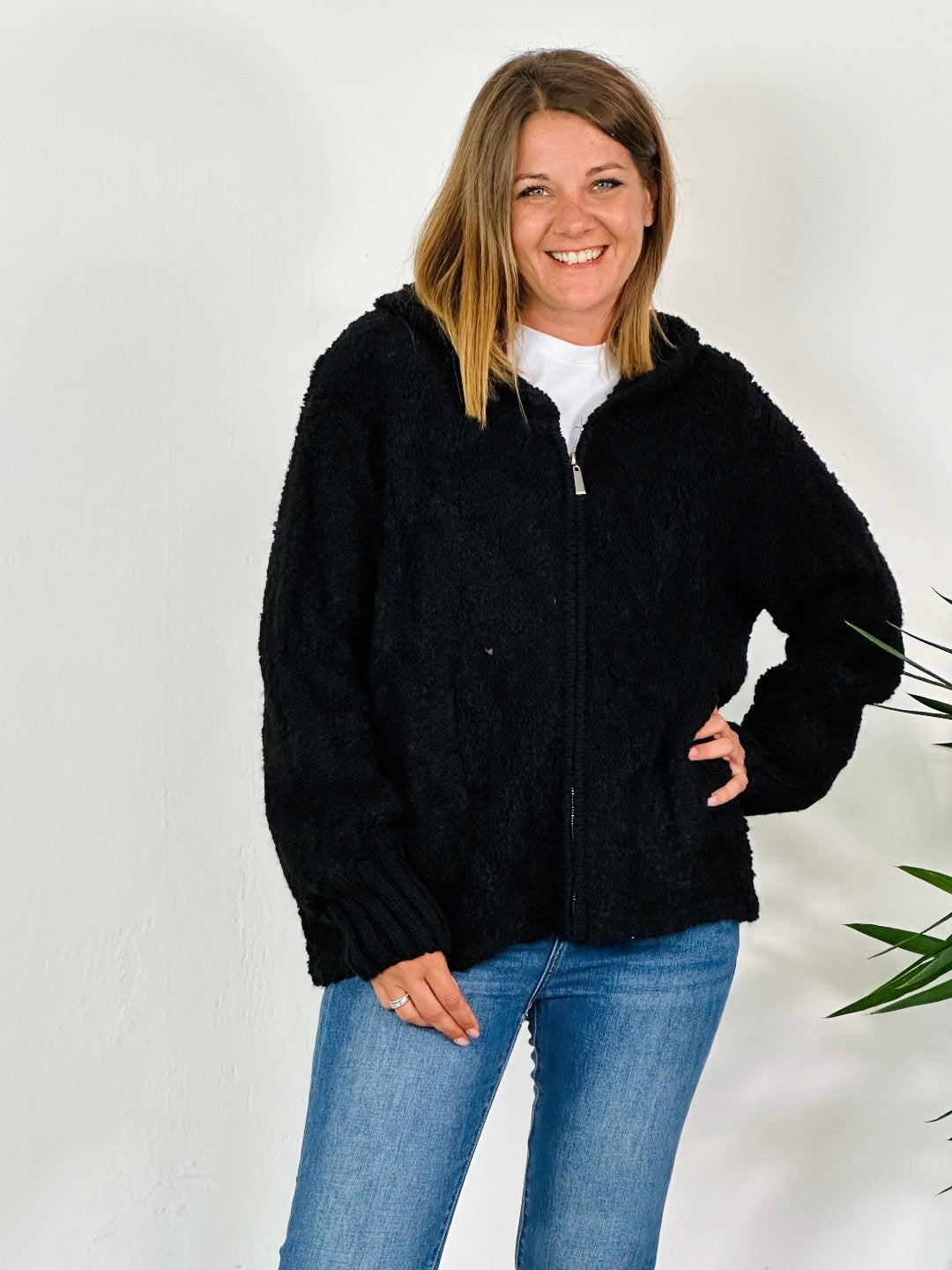 la valigia a pois giacca cardigan winter