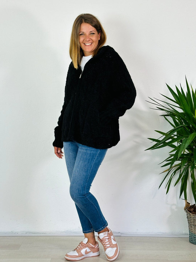 la valigia a pois Giacca Cardigan Winter